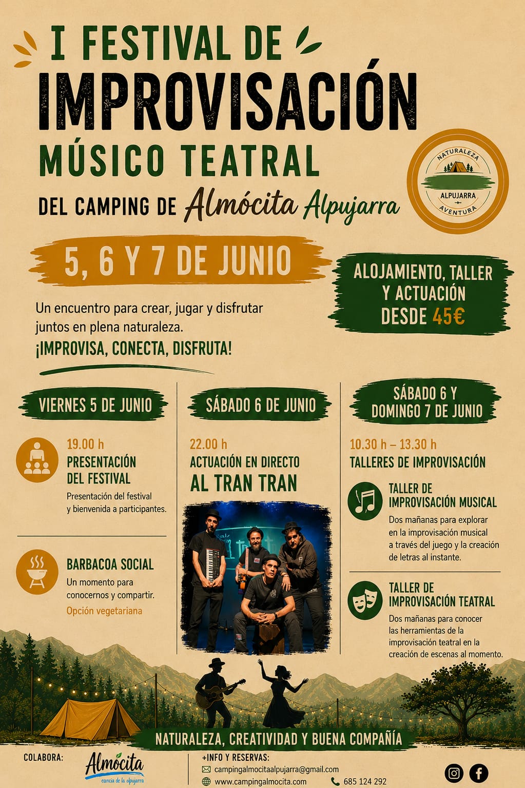 I Festival de Improvisación Músico Teatral.